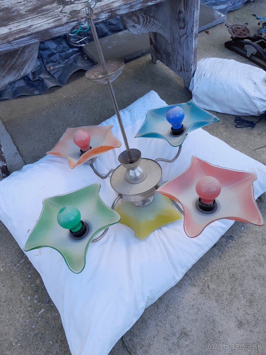 Predám farebný luster svietidlo - 5