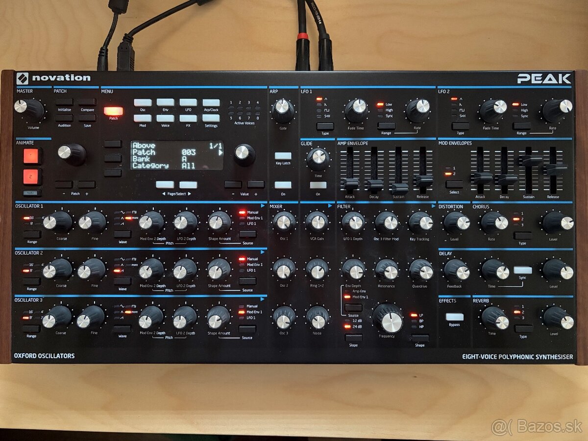 Novation PEAK Polyphonic Syntetizátor s krytom - 5