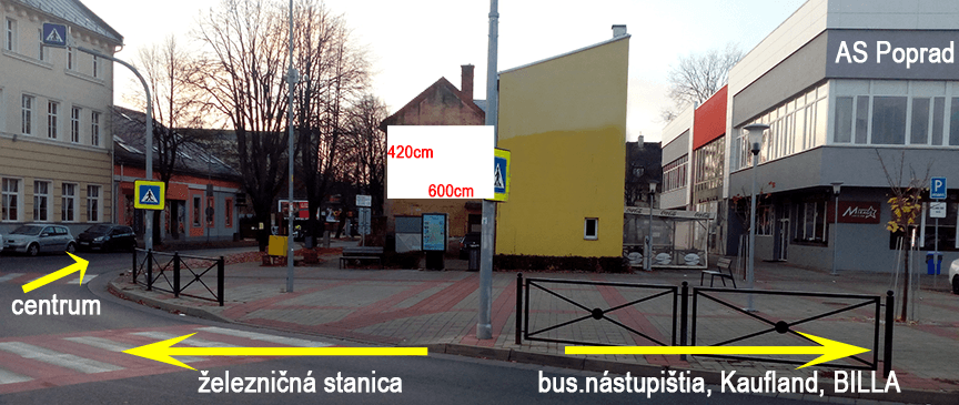 TOP - prenájom pozemku 7 x 8m pri AUTOBUSOVEJ stanici - 5
