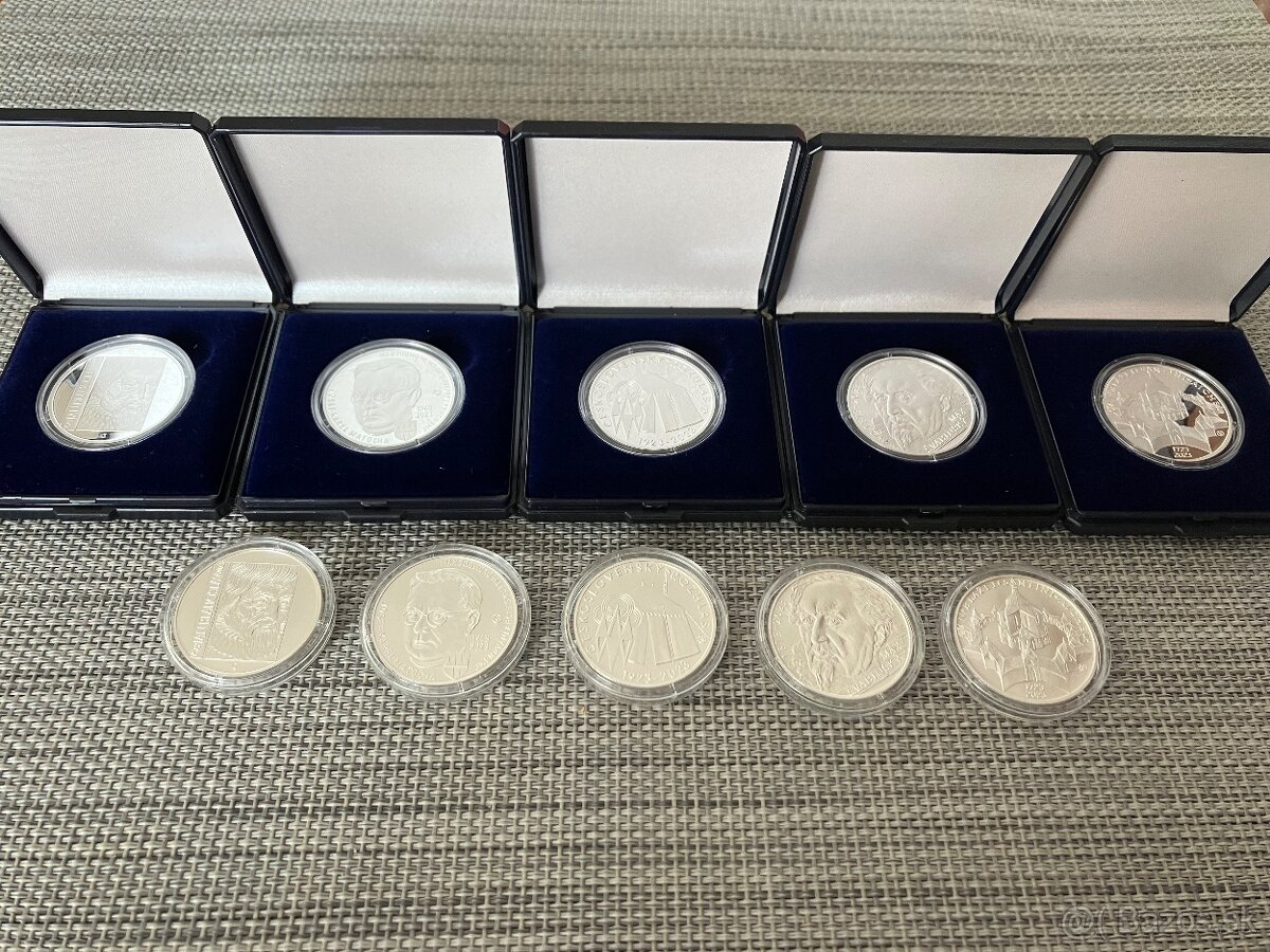 Strieborné pamätáme mince ČNB 2023 BK + PROOF - 5