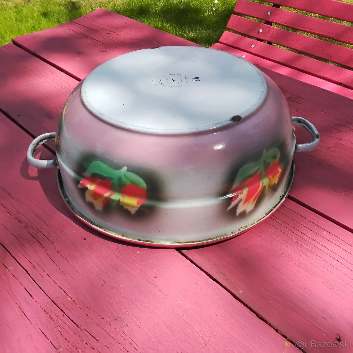 Smaltovane nádoby,riady... - 5