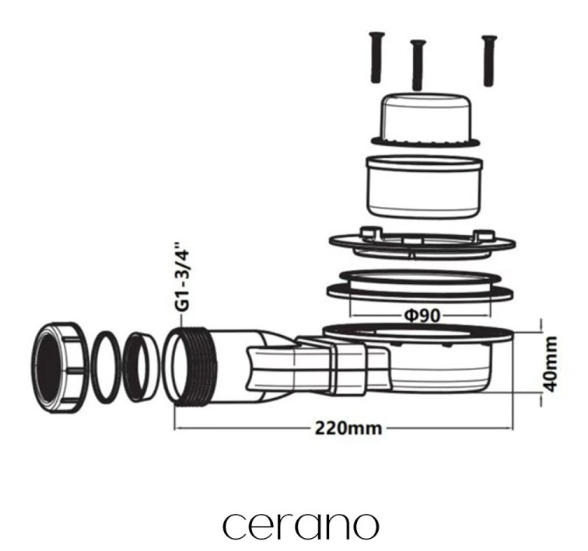 Sprchová vanička 80x80 cm NOVÁ - 5