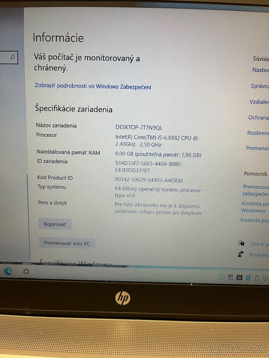 Notebook HP EliteBook 840 G3 - 5