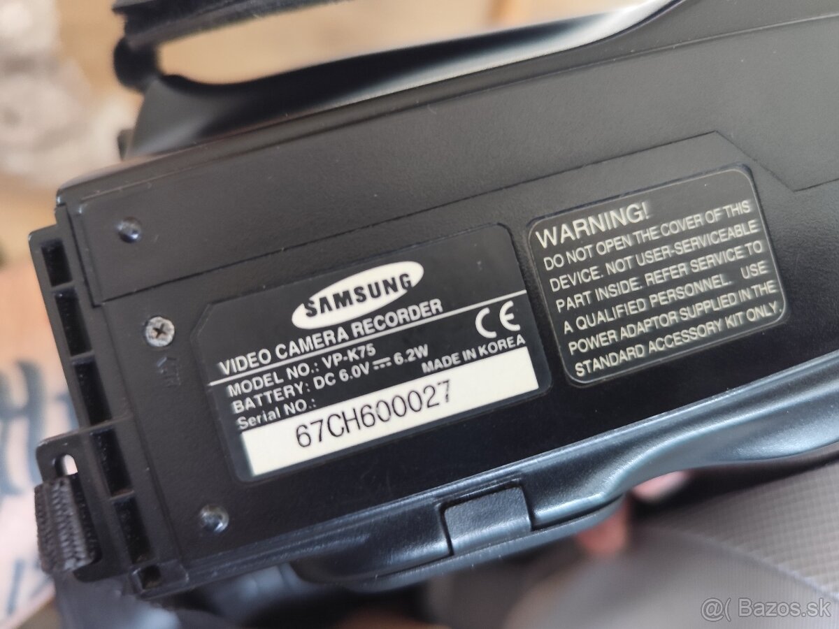 Video Kamera Samsung 1999 - 5