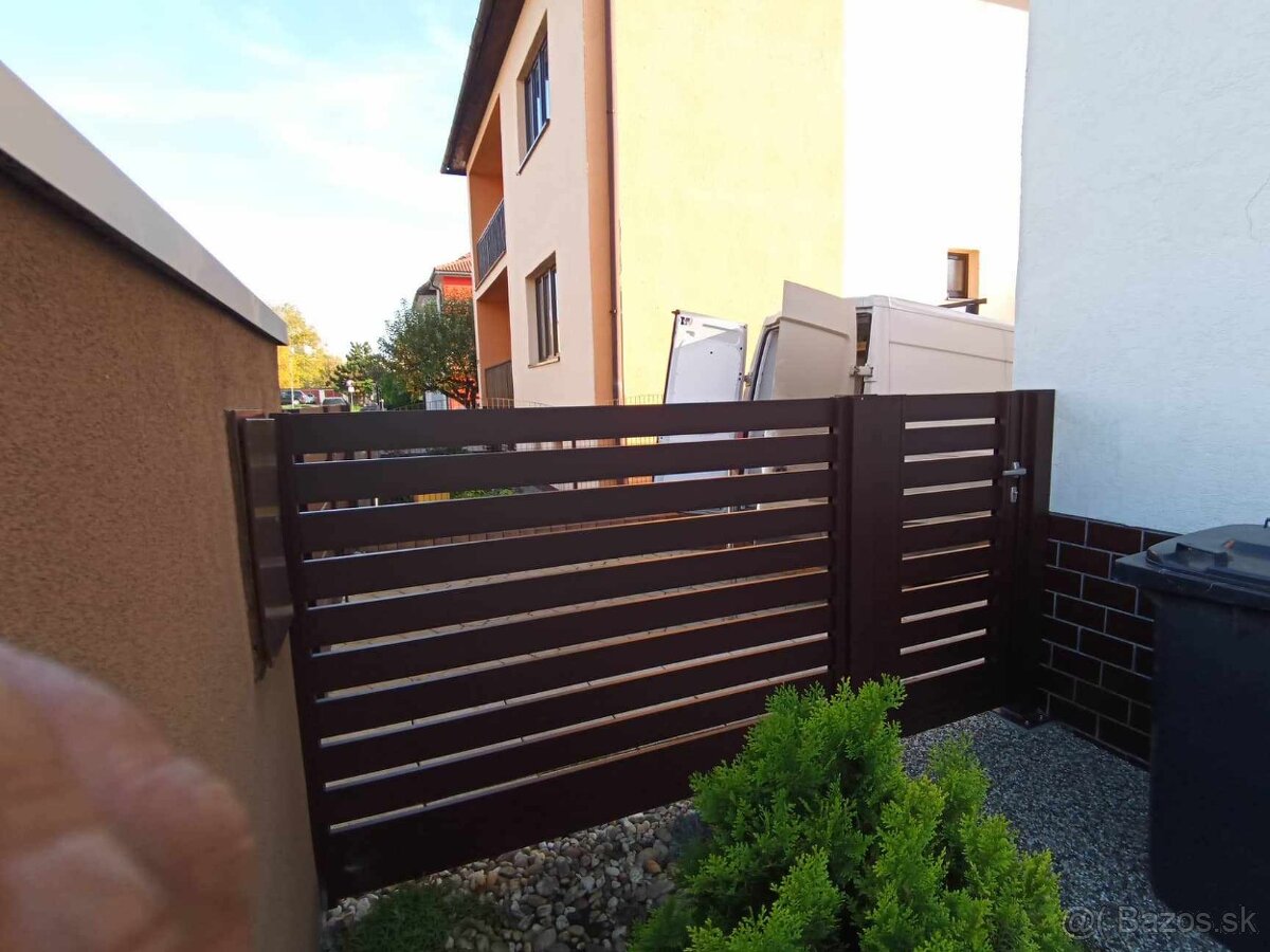 Bezúdržbové AL oplotenie - 5