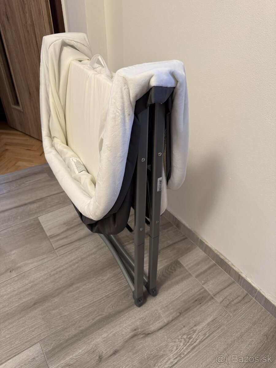 Cestovná postieľka, kolíska Hauck Dreamer, sivá - 5