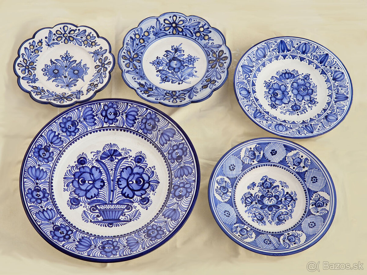 Modranská keramika modrá - 5