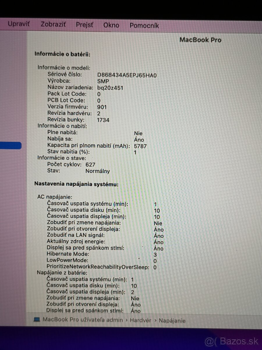 MacBook Pro Retina 15 2018 i7 Cena 470€ - 5