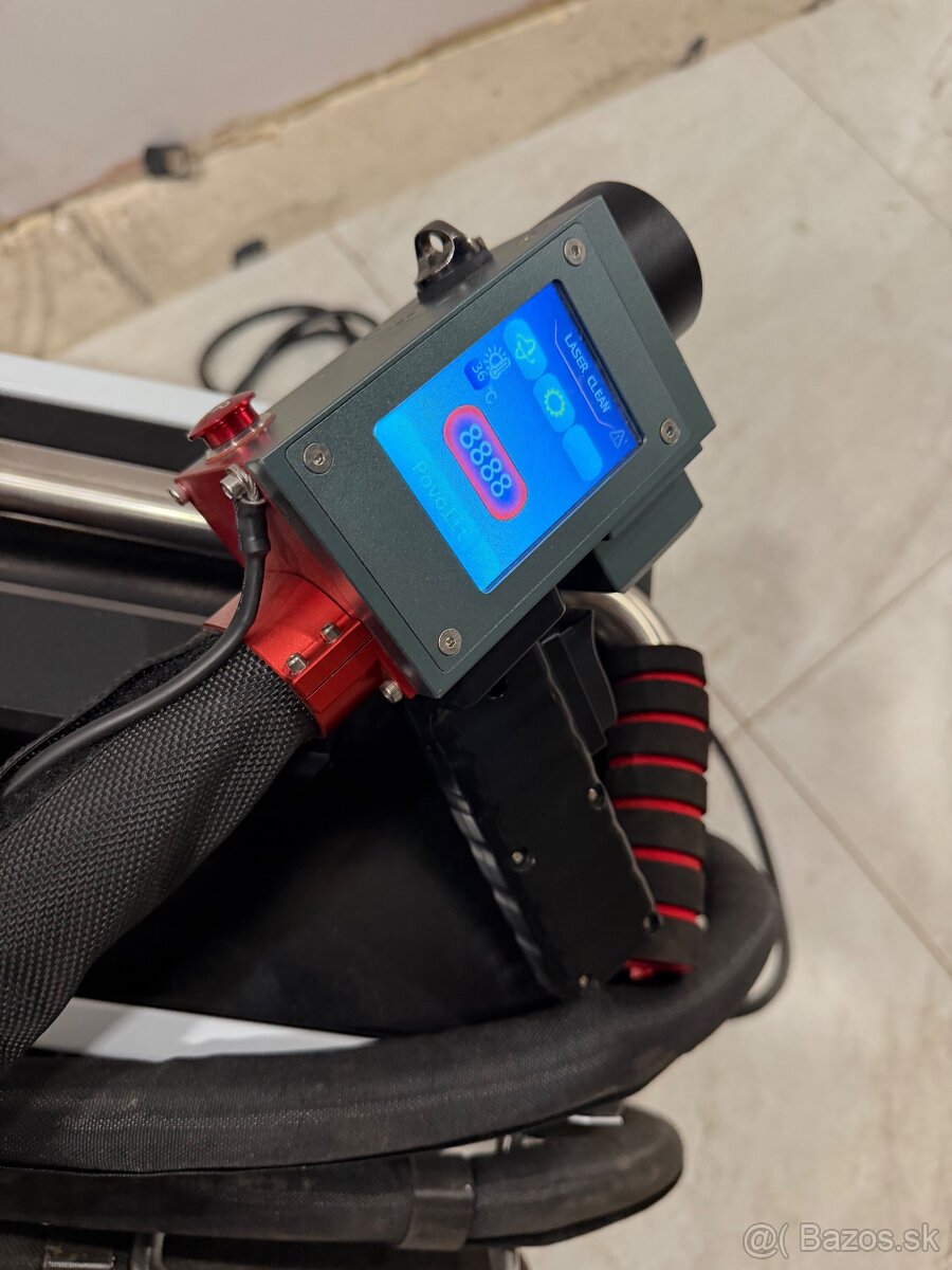 Pulzná laserová čistička 300w,5mJ - 5