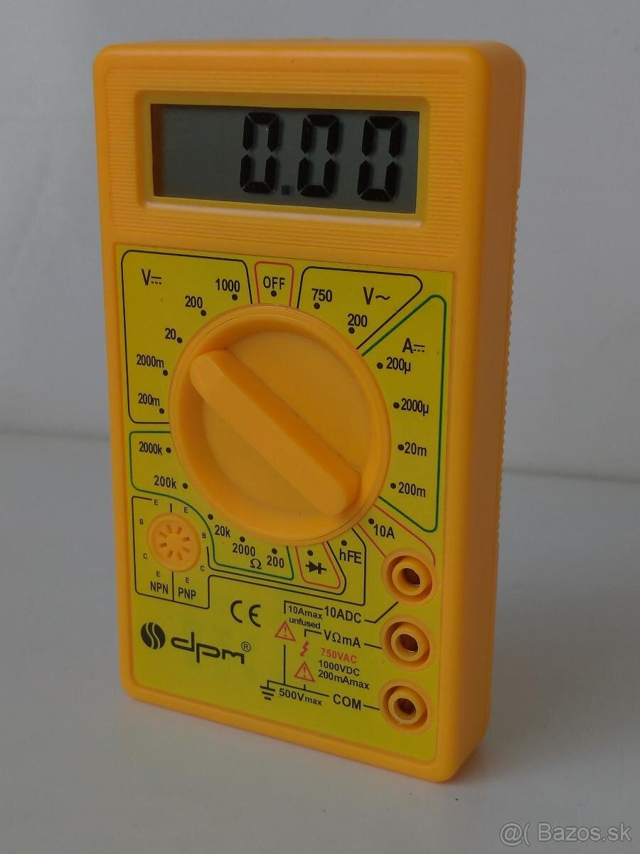 Multimeter digitálny DT830B - 5