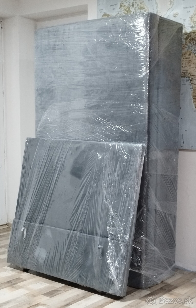 velka postel s celom, 120x200x48 cm - 5