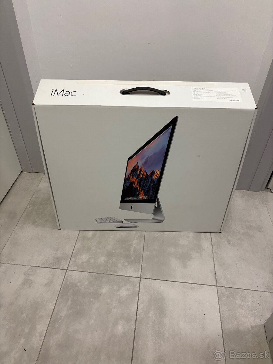 Apple iMac 27" 5K + klávesnica, myš, krabica - 5