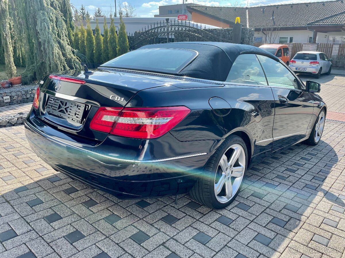 Mercedes-Benz E250CDI cabrio/kůže/automat - 5