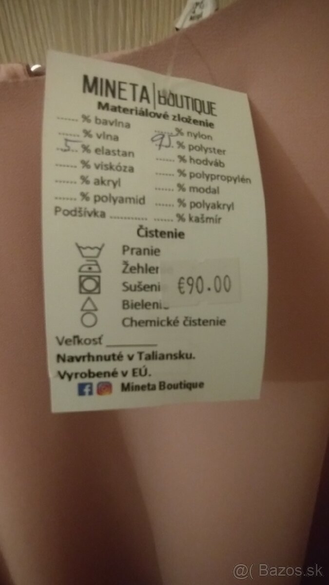 Elegantné Staroružove šaty v.56 - 5