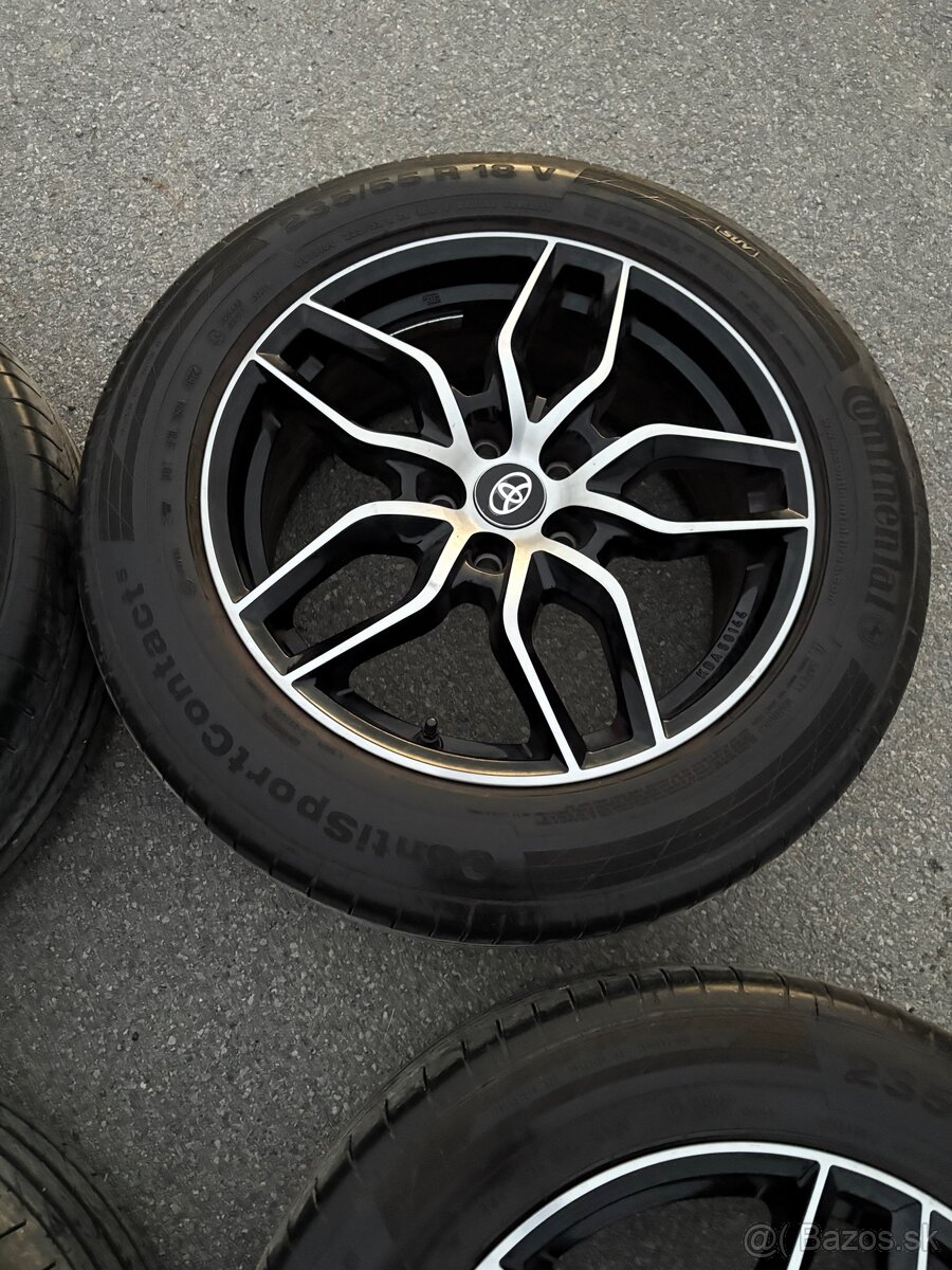 Letné kolesá Toyota R18 5x114,3 Continental 235/55 r18 - 5