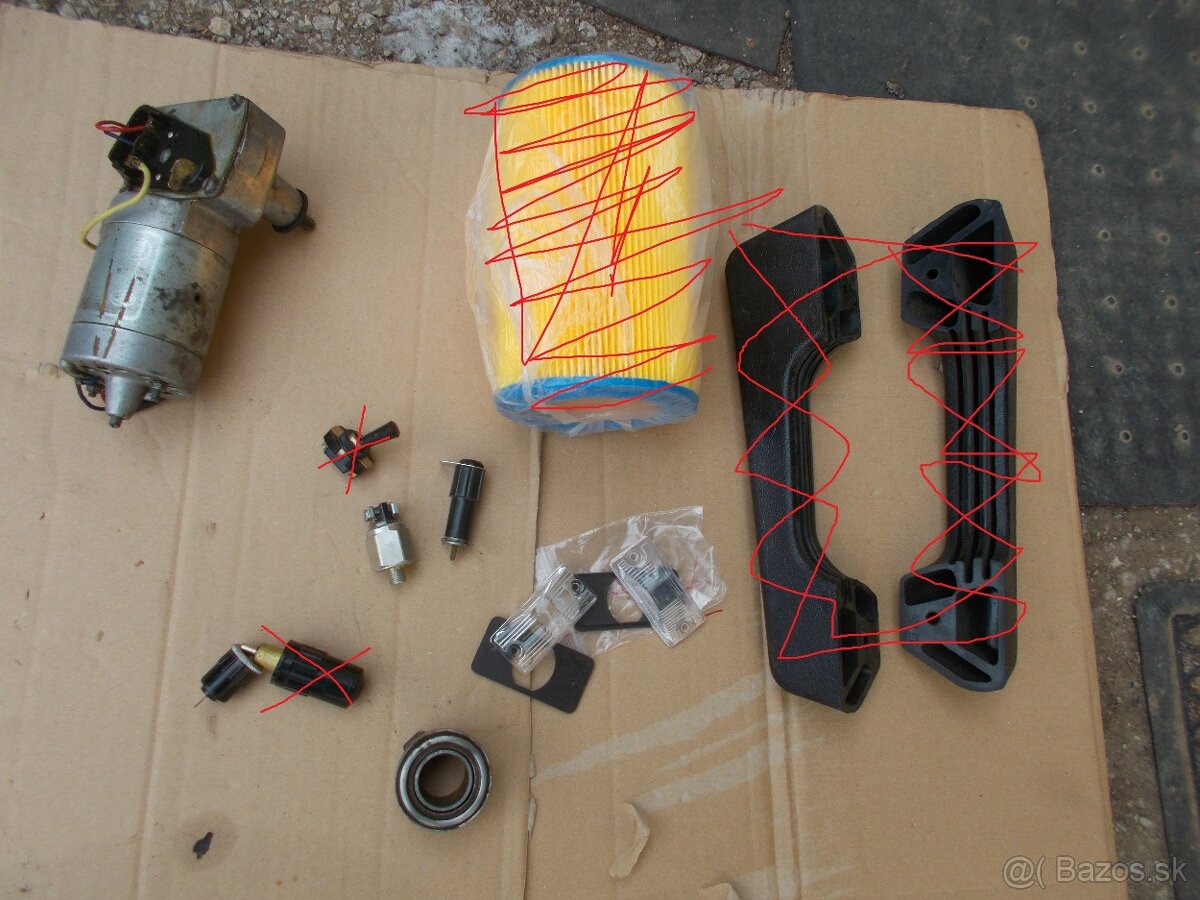 Predam pre skoda 105-120 manzety popolnik novy spinac starte - 5