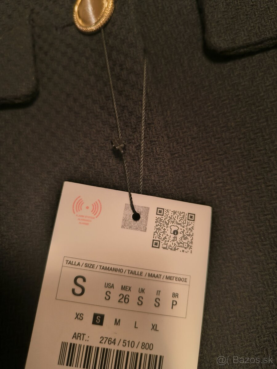 Dámske sako kabátik Zara veľkosť S - 5