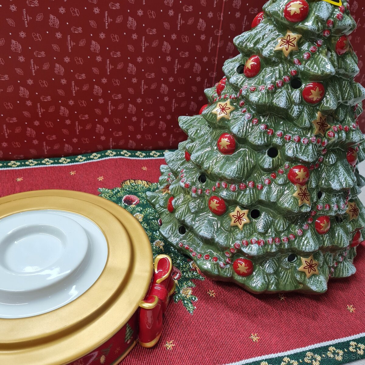 Strom svietnik s hracou platformou christmas Villeroy & Boch - 5