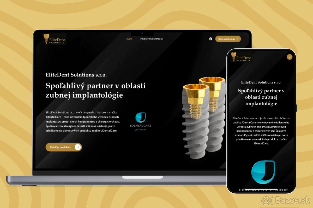 ✅ Moderné webstránky - od 440 € - 5