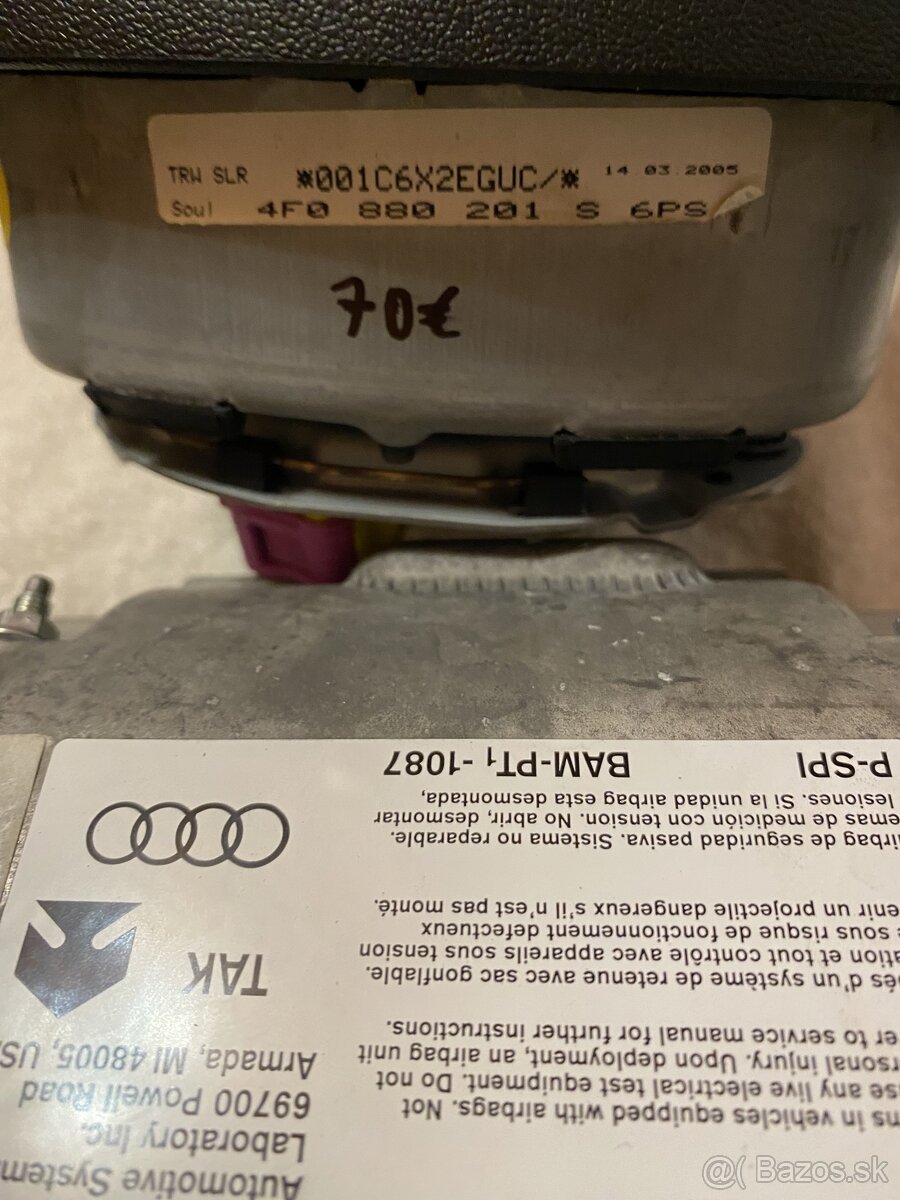 Audi a6 c6 interiér (MMI, riadiace jednotky) - 5