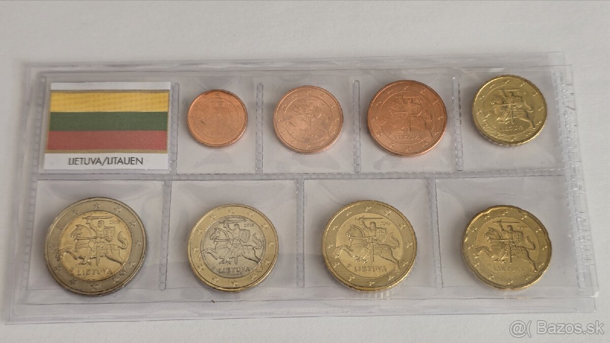 UNC sady euromincí - 5