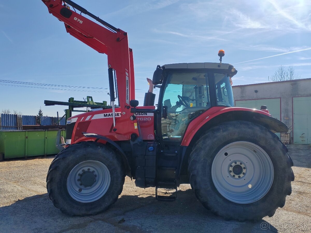 Massey ferguson 7620 + Čelný nakladač - 5
