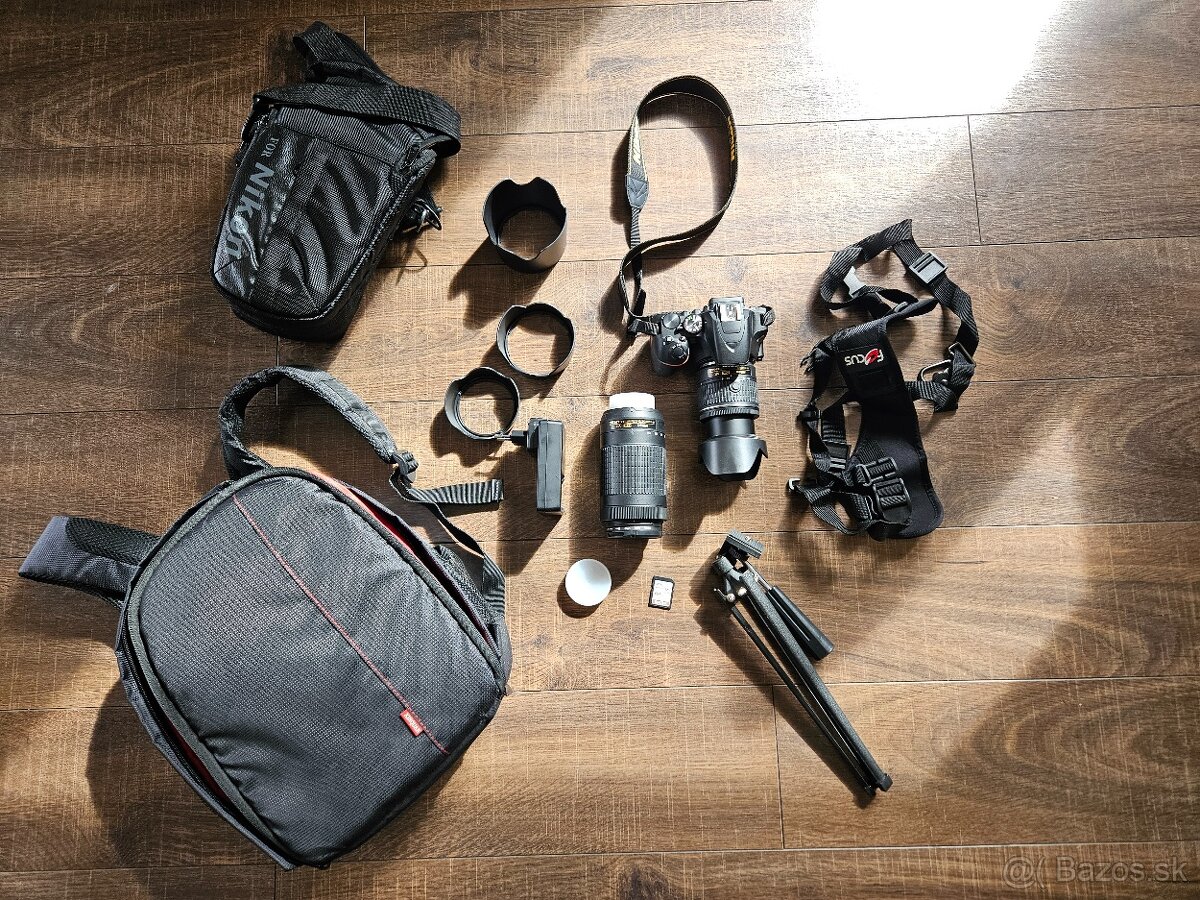 Nikon D3500 + 18-55mm & teleobjektiv 70-300mm - 5