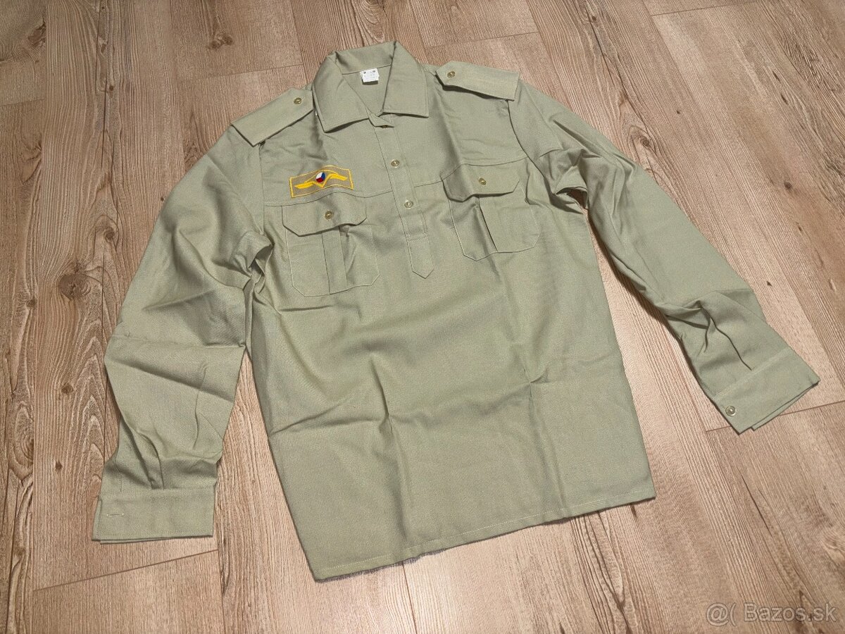 Bundokošeľa ČSLA dámska, zberateľská rarita - 5