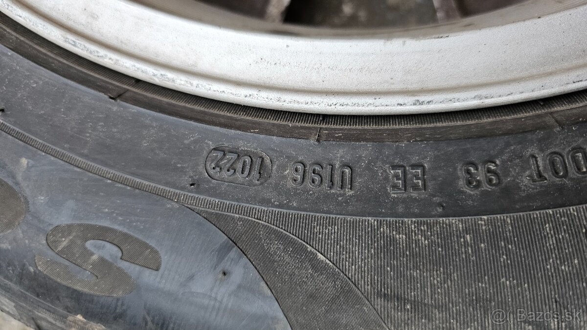 Zimne pneu Pireli na r17 alu diskoch - 5