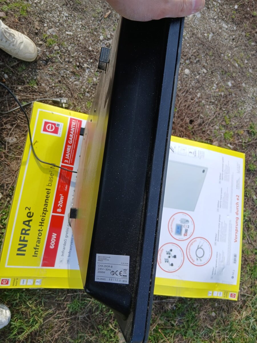 Konvektor – nástenný sklenený konvektor - 5