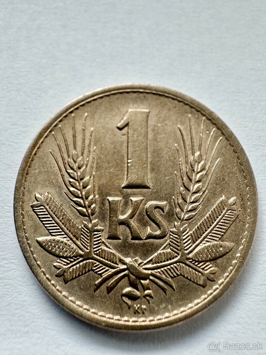 1 koruna 1944 - 5