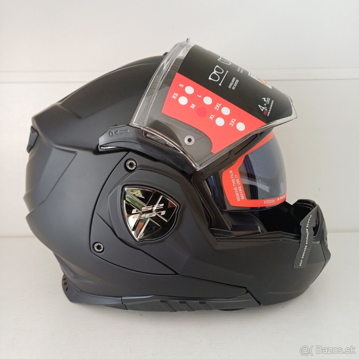 Silniční překlápěcí přilba LS2 Advant X SOLID - 5