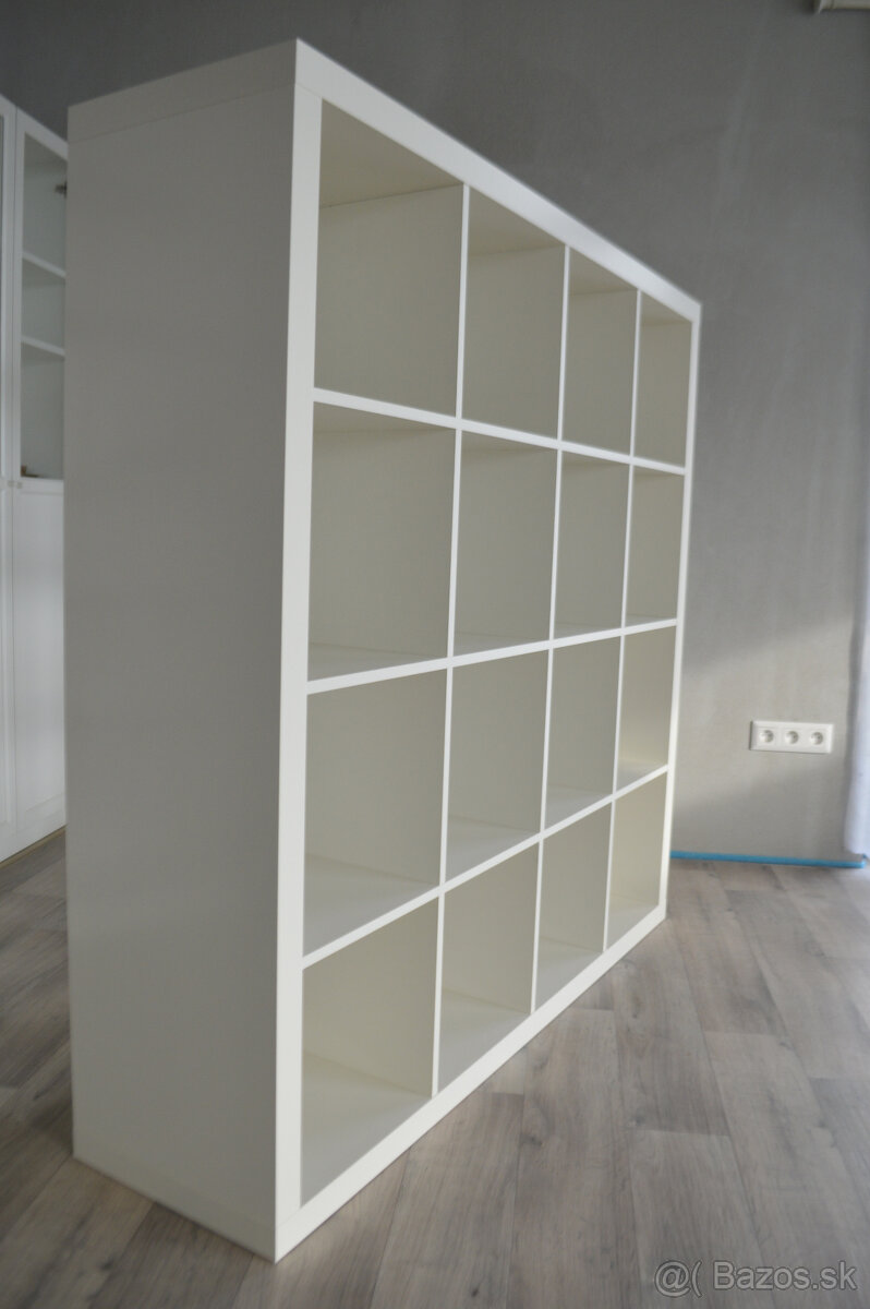 Knižnica regál Kallax policový regál s LED osvetlením - 5