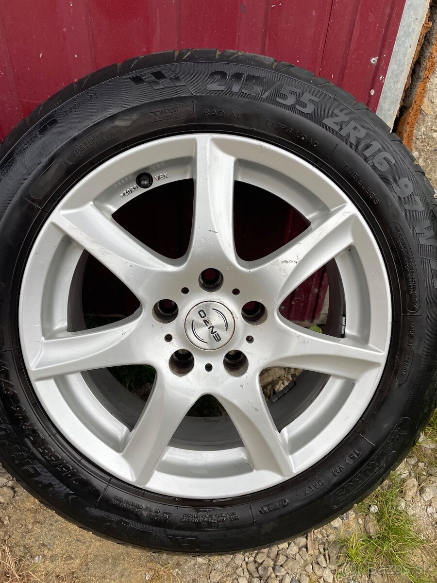 Predám alu disky s pneumatikami - 5
