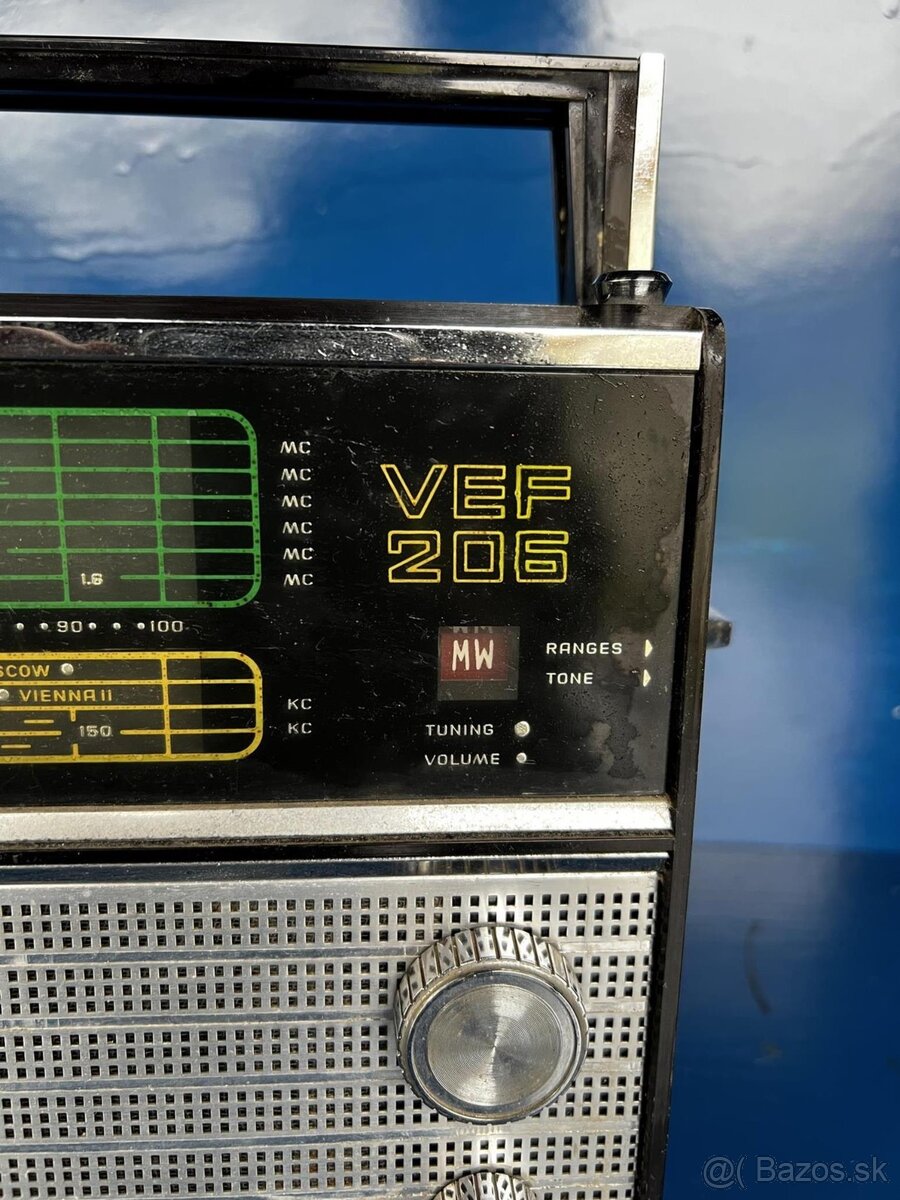 Tranzistor, rádio VEF 206 - 5