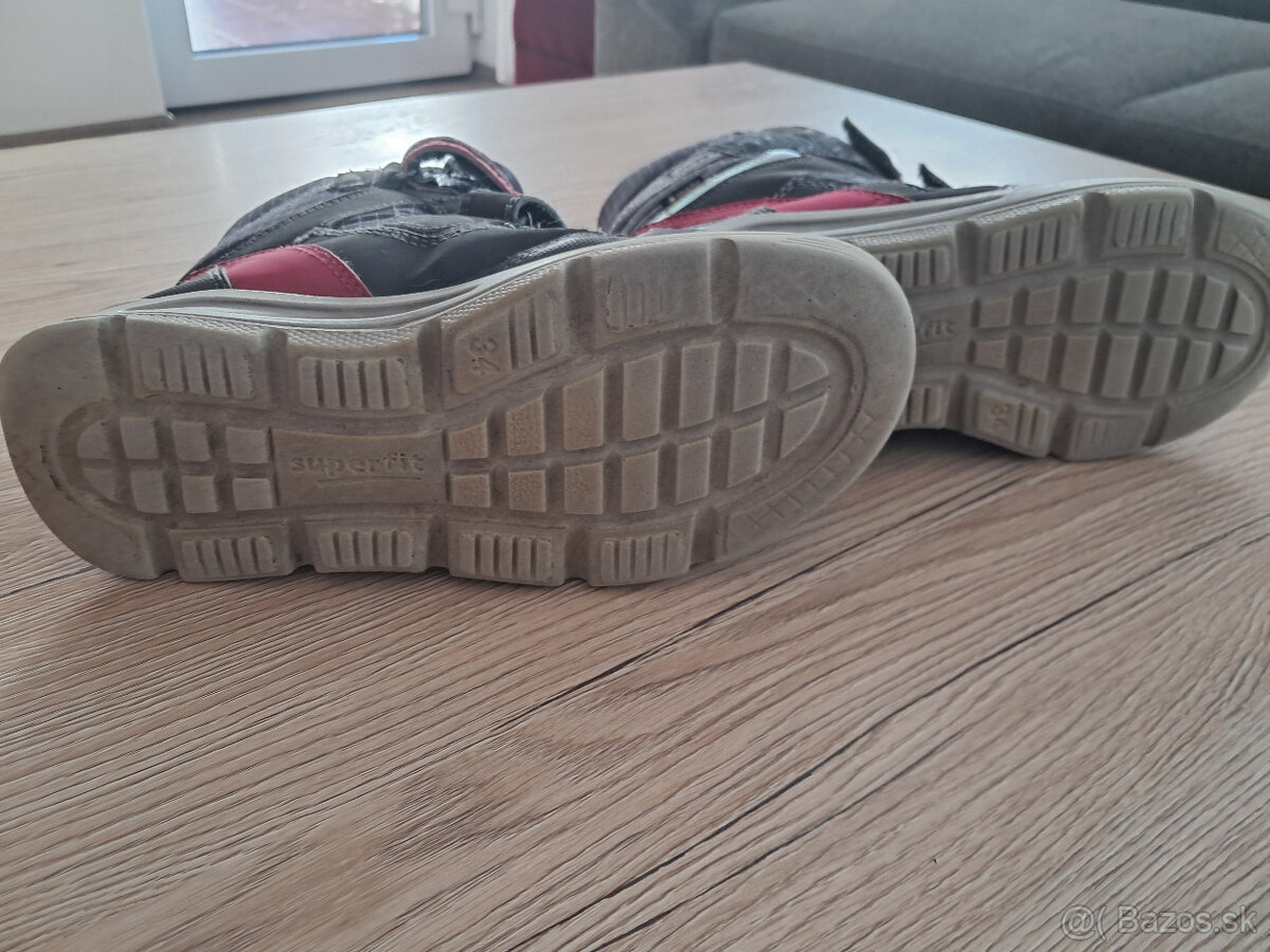 Zimné dievčenské topánky Superfit - 5