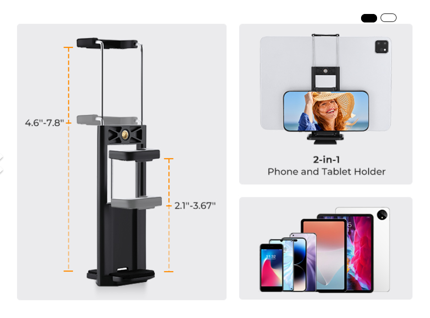 Predám statív K&F Concept SA255A3 190 cm - ako nový. - 5