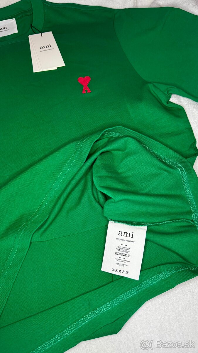 Ami Paris tričko zelené - 5