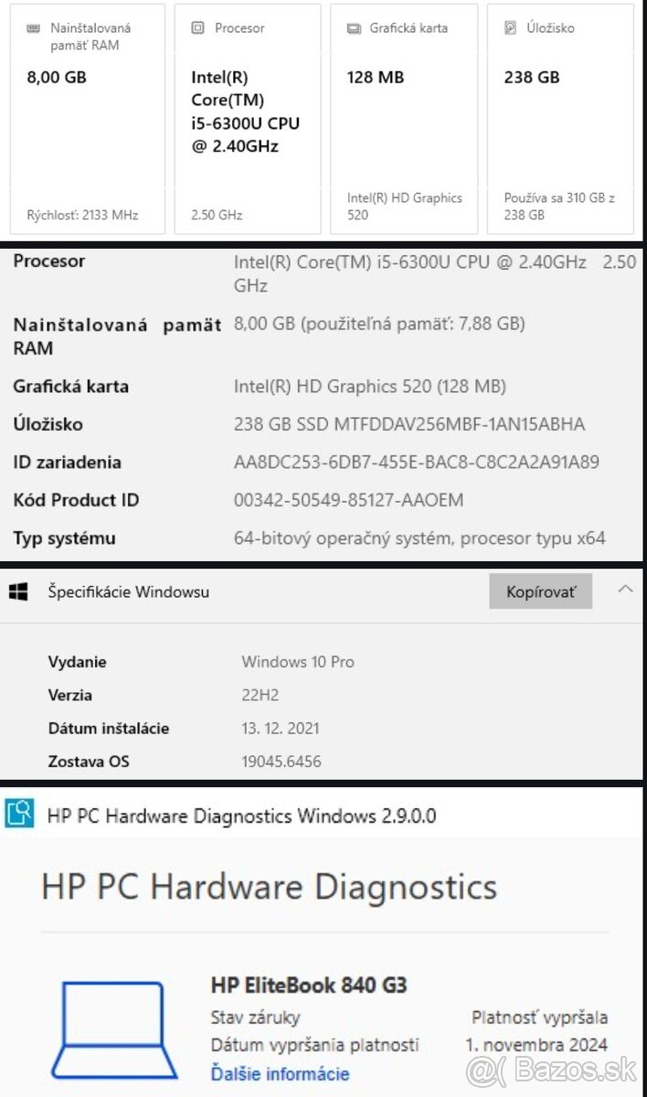HP EliteBook 840 G3 + Dokovacia stanica - 5