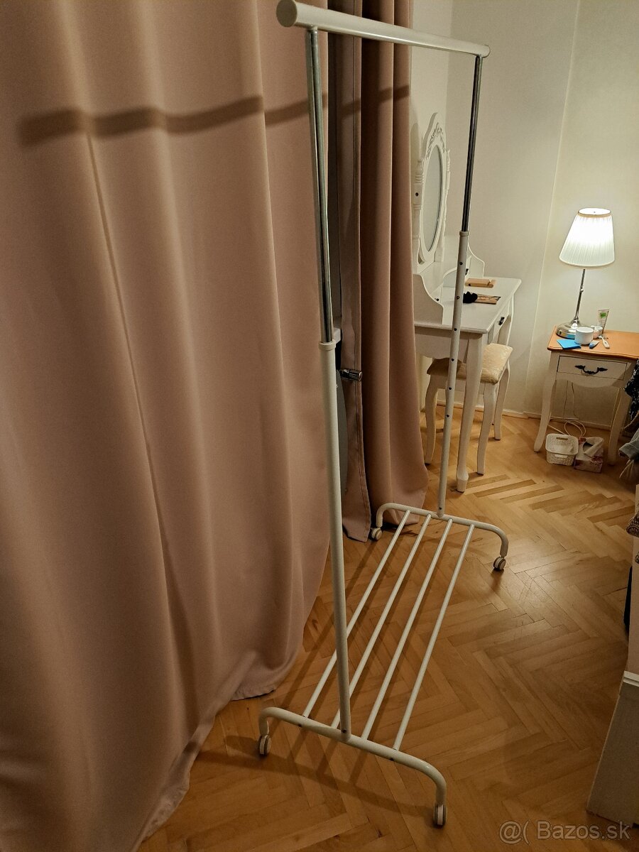 RIGGA Vešiak na šaty IKEA, biely - 5