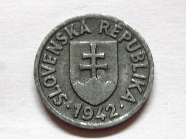 5 halier 1942 Slovenský štát - TOP stav - 5