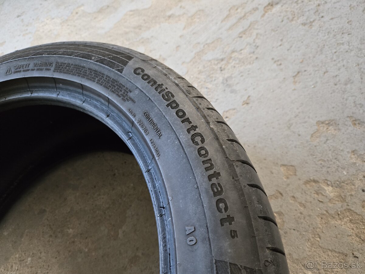 2x letné pneu 255/45r19 - 5