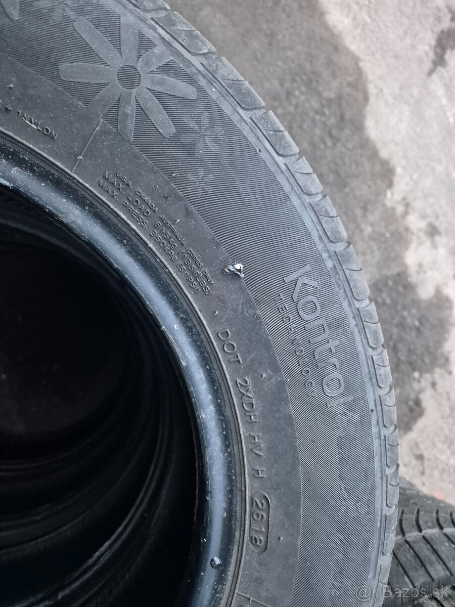 Predam letne pneu 4x 195/65R15 Hankook - 5