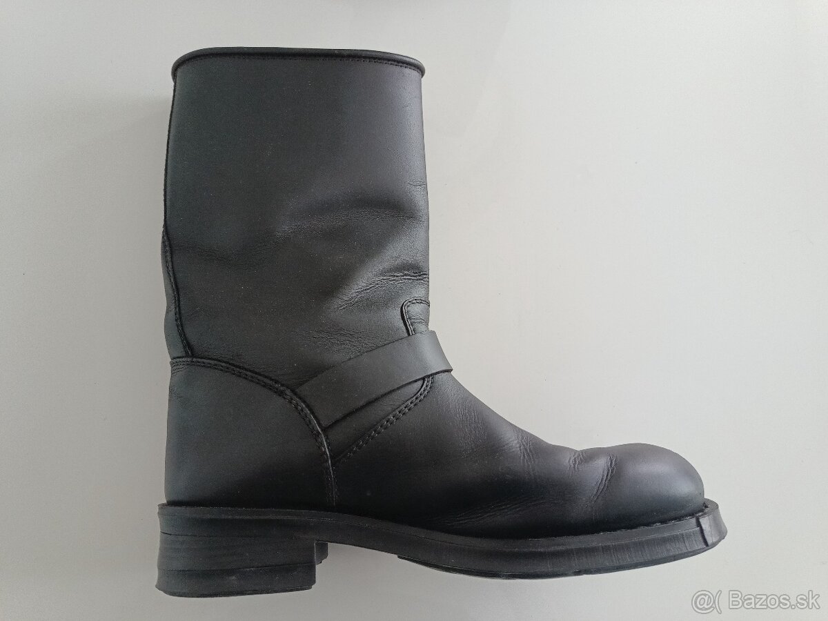 Kožené moto čižmy - 5
