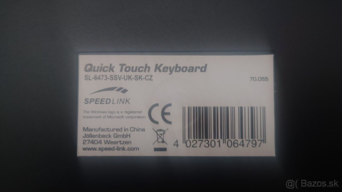 Klávesnica" SPEED LINK" - 5