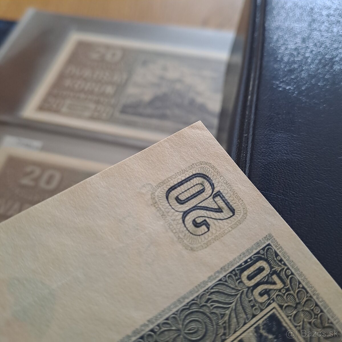 BANKOVY VZOR 20ks 1939 bankovka - 5