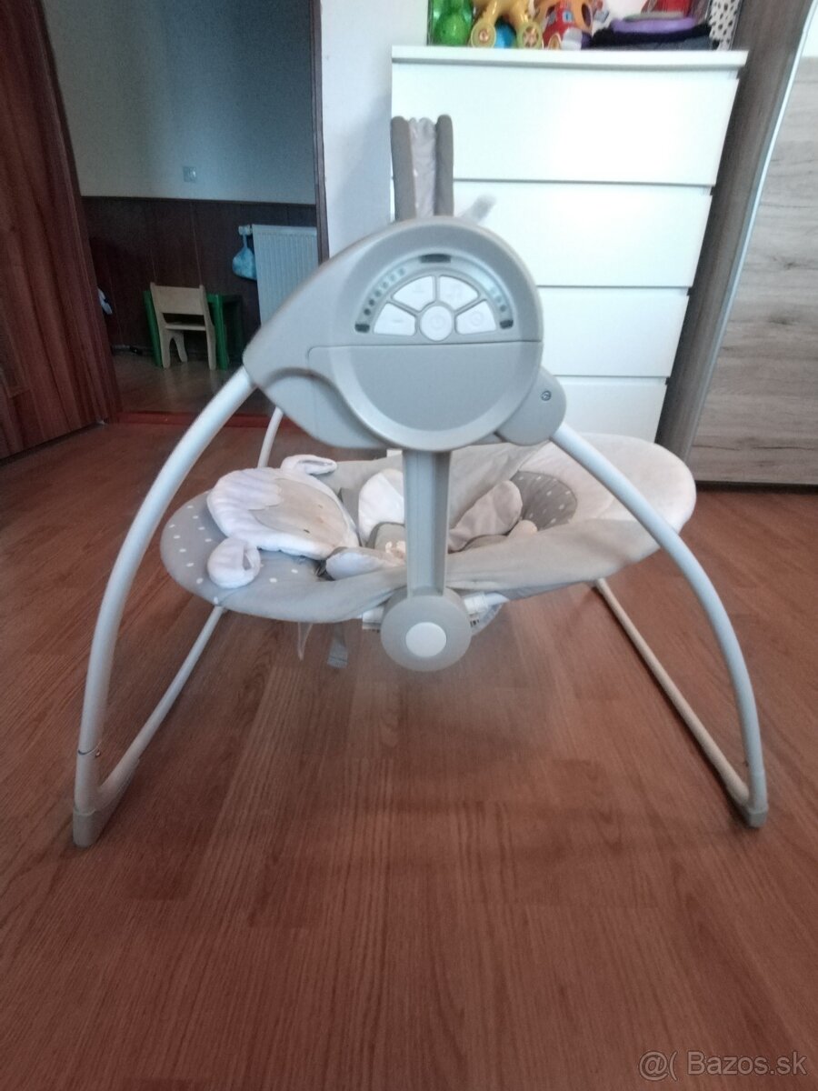 INGENUITY HOJDAČKA S MELÓDIOU CUDDLE LAMB 0M+ DO 9 KG - 5