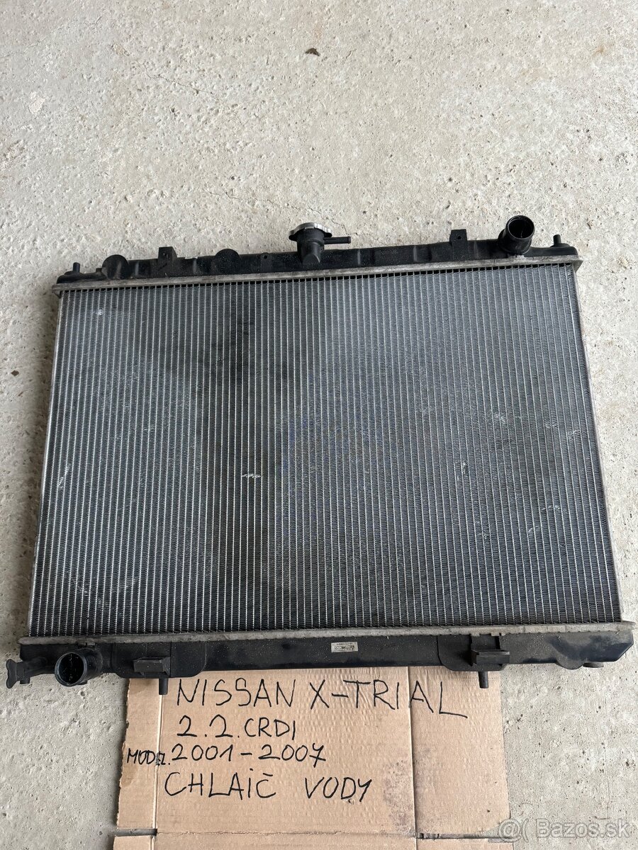 Nissan X-Trial 2001-2007 Zadné svetlo, chladič - 5