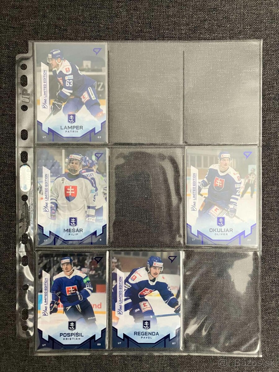 Hokejové karty / kartičky Hokejové Slovensko 2022 Blue - 5
