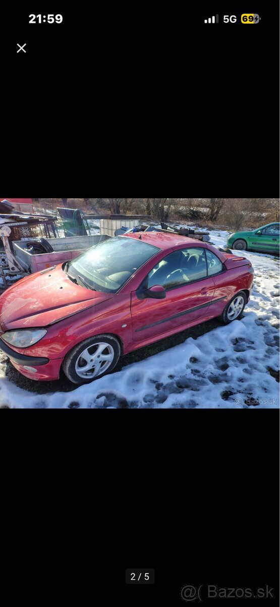 Peugeot 206 CC 1.6 80kw - 5